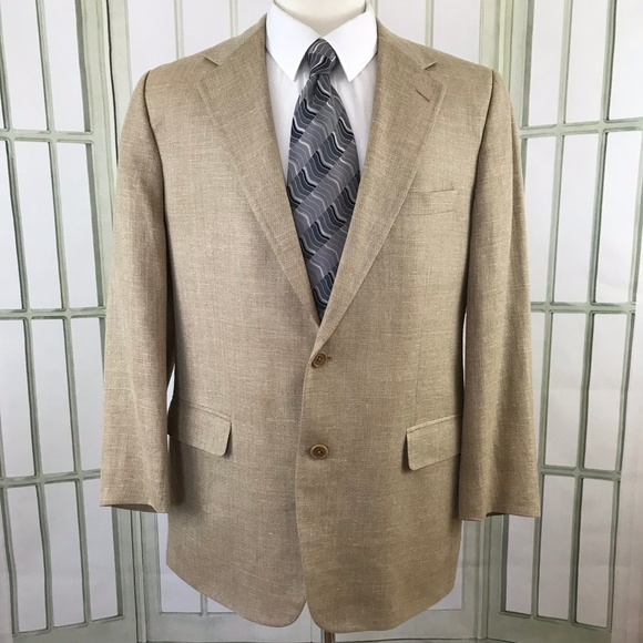 Brooks Brothers Other - Brooks Brothers Two Button Suit Jacket Silk Blend